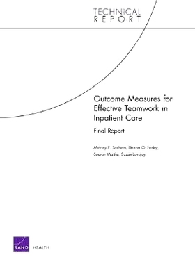 预订 Outcome Measures for Effective Teamwork in Inpatient Care: 9780833043153