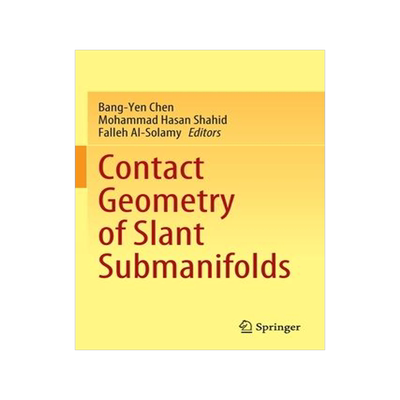 [预订]Contact Geometry of Slant Submanifolds 9789811600197