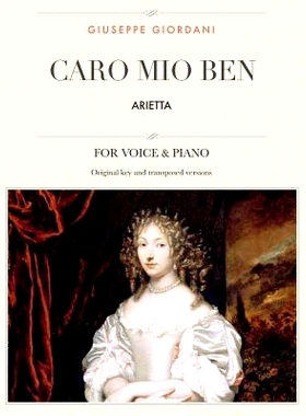 预订 Caro mio ben: Arietta, For Medium, High and Low Voices: 9781984237194