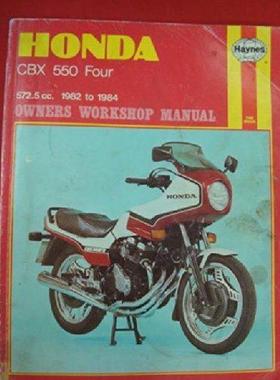 [预订]Honda CBX550 Four (82 - 86) Haynes Repair Manual 9780856969409