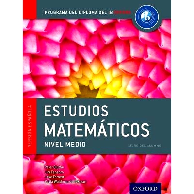 预订 IB Estudios Matematicos Libro del Alumno: Programa del Diploma del IB Oxford: 9780198338758