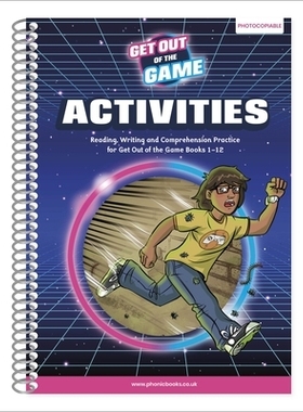 预订 Phonic Books Get Out of the Game Activities: Adjacent consonants and consonant digraphs, suffixes -ed and -ing 《拼