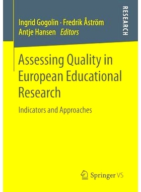 预订 Assessing Quality in European Educational Research: Indicators and Approaches 欧洲教育研究的质量评估：指标与方法: 9