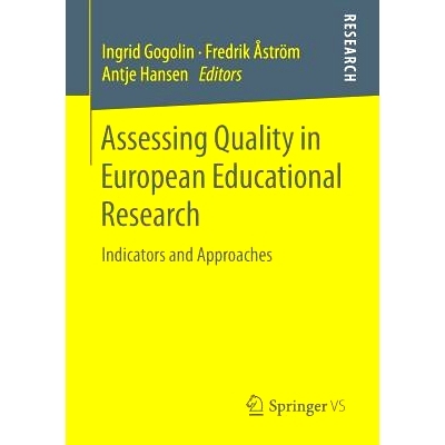 预订 Assessing Quality in European Educational Research: Indicators and Approaches 欧洲教育研究的质量评估：指标与方法: 9