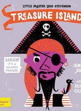 预订 Treasure Island: A Babylit Shapes Primer 宝藏岛: 9781423640202