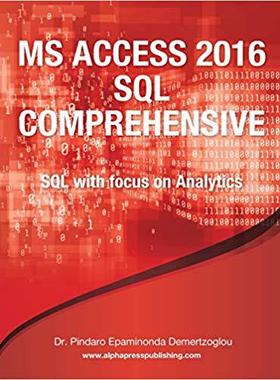 【预售】MS Access 2016 SQL Comprehensive