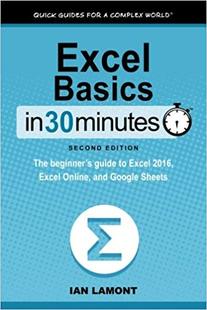 Minutes Microsoft 预售 2nd Basics and Edition Google Beginner’s Guide Excel Sheets The