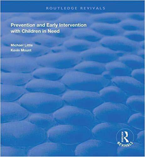 【预售】Prevention and Early Intervention with Children in Need