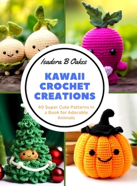 预订 Kawaii Crochet Creations: 40 Super Cute Patterns in a Book for Adorable Animals: 9798868411113
