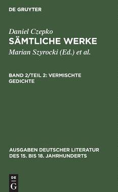 【预订】Vermischte Gedichte 9783110141634