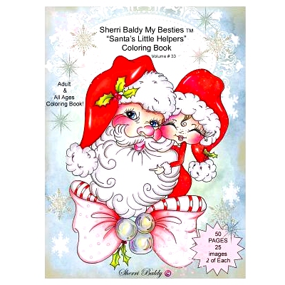 预订 Sherri Baldy My Besties Santa’s Little Helpers Coloring Book: 9781945731228