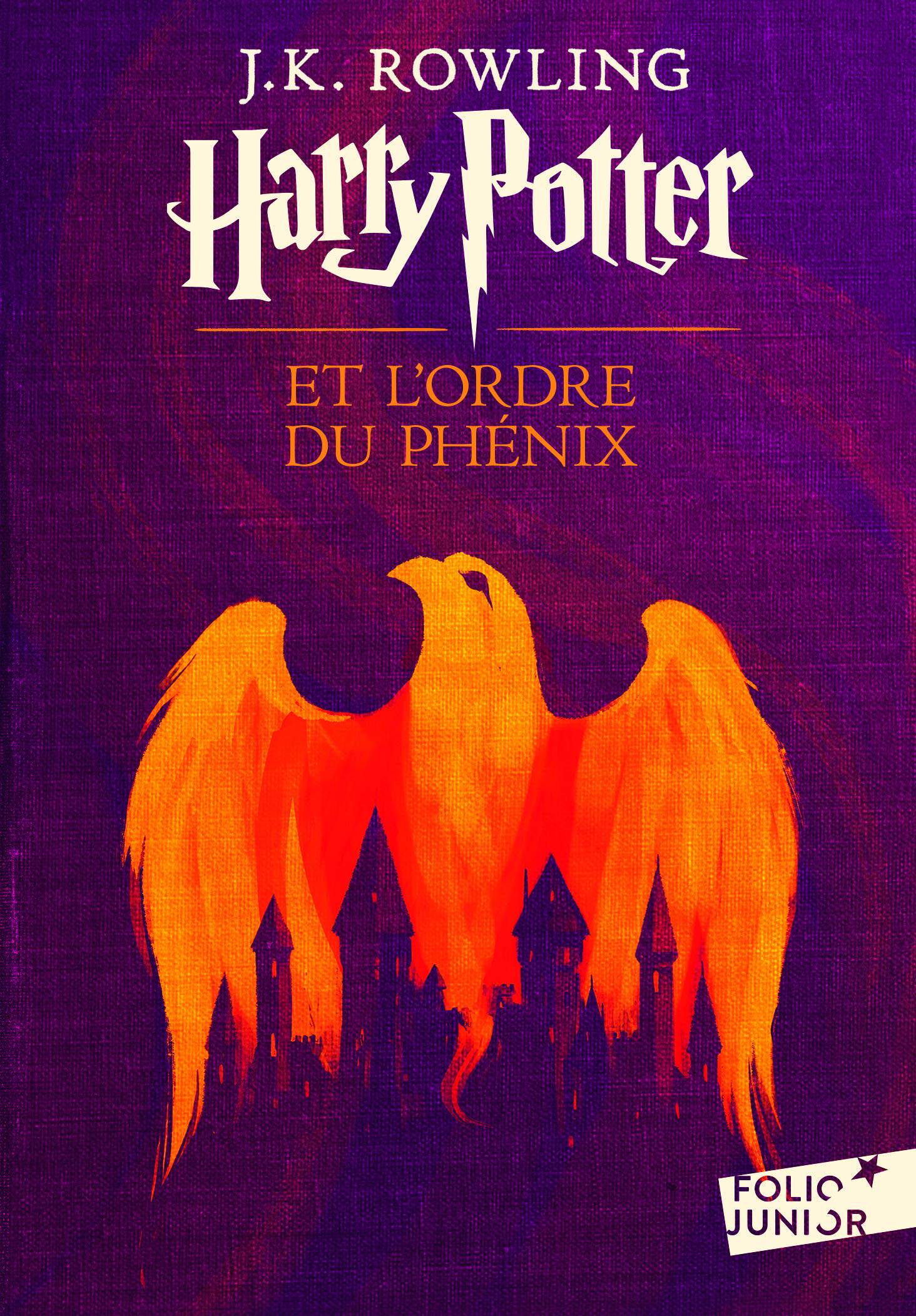 法语原版 哈利波特与凤凰社 harry potter, v : harry potter et l