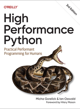 预订 High Performance Python: Practical Performant Programming for Humans: 9781098165963
