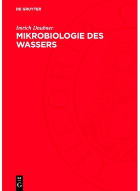 预订 Mikrobiologie des Wassers: 9783112735145