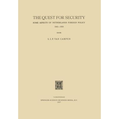 Some Aspects of Netherlands Foreign Poli