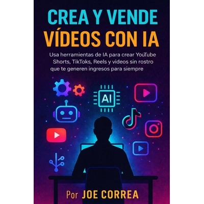 预订 Crea y Vende Vídeos con IA: Usa herramientas de IA para crear YouTube Shorts, TikToks, Reels y videos sin rostro q