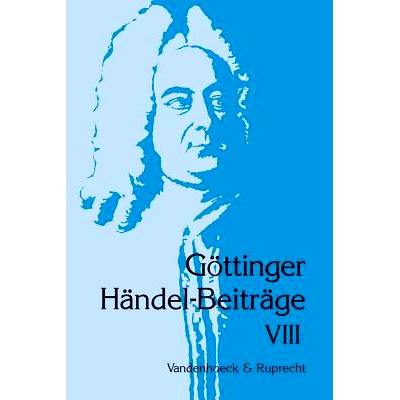 预订 Göttinger Händel-Beiträge, Band 8 哥廷根亨德尔贡献，第 8 卷: 9783525278185