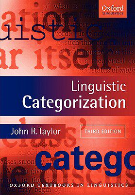 【预订】Linguistic Categorization