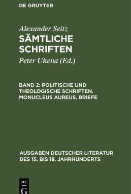 【预订】Politische und theologische Schriften. Monucleus Aureus. Briefe 9783110057157