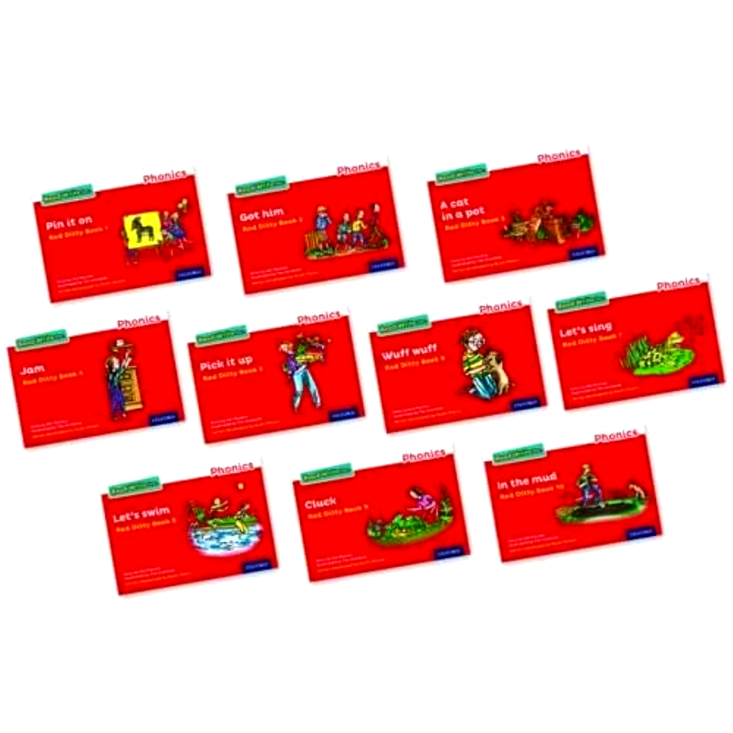 Red Ditty Books Mixed Pack of 10 (PACK)