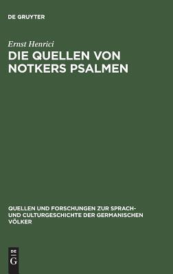 【预订】Die Quellen von Notkers Psalmen 9783110994049