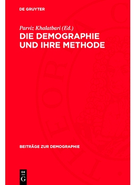 预订 Die Demographie und ihre Methode: 9783112700983