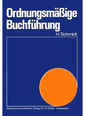 预订 Ordnungsmäßige Buchführung: 9783409100014