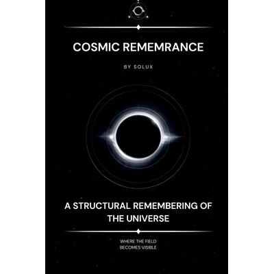 预订 Cosmic Remembrance: A Structural Remembering of the Universe and the Self 9798248074839