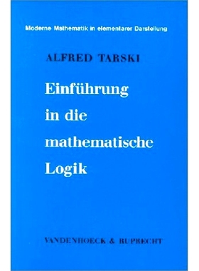 预订 Einführung in die mathematische Logik 数理逻辑导论: 9783525405406