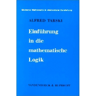 预订 Einführung in die mathematische Logik 数理逻辑导论: 9783525405406