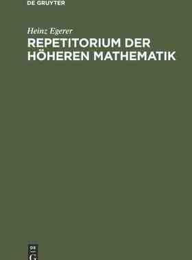 【预订】Repetitorium der höheren Mathematik 9783486737295