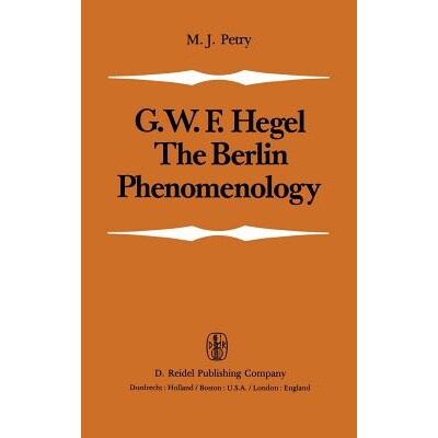 预订 The Berlin Phenomenology: Edited and Translated with an Introduction and Explanatory Notes: 9789027712059