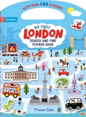 预订 My First Search and Find London Sticker Book: With over 400 stickers! 我的*本伦敦寻宝贴纸书：包含超过 400 张贴纸！: