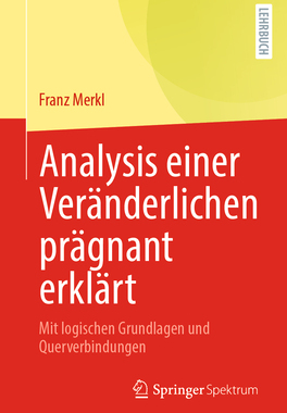 预订 Analysis einer Veränderlichen prägnant erklärt