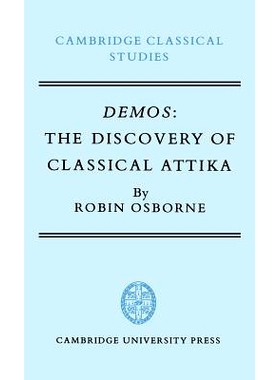 预订 Demos: The Discovery of Classical Attika 古希腊城邦平民: 9780521267762