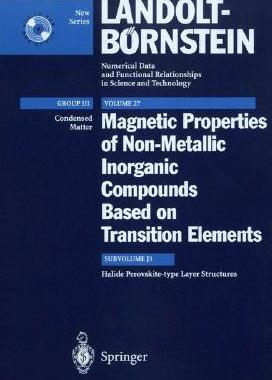 【预订】Halide Perovskite-type Layer Structures