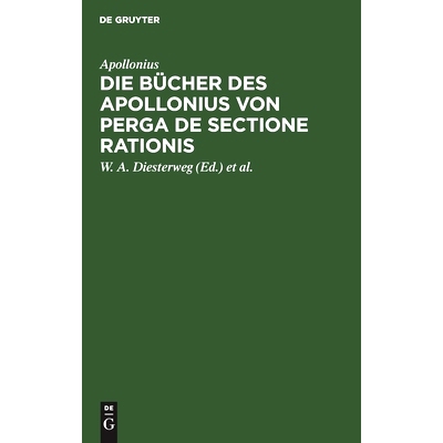 预订 Die Bücher des Apollonius von Perga de sectione rationis: 9783111216829