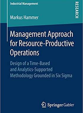 【预售】Management Approach for Resource-Productive Operations