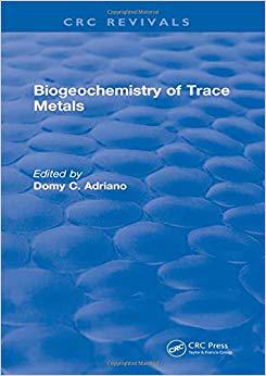 【预售】Biogeochemistry of Trace Metals