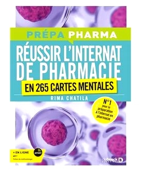 预订 Réussir l’internat de pharmacie en 265 cartes mentales 265张思维导图在药房实习中取得成功: 9782807345447