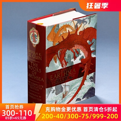 预售 英文原版 地海传奇全集插图版 2019年雨果奖 The Books of Earthsea: The Complete Illustrated Edition 厄休拉·勒古恩