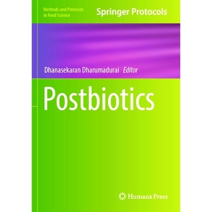 预订 Postbiotics 后生物学: 9781071634233