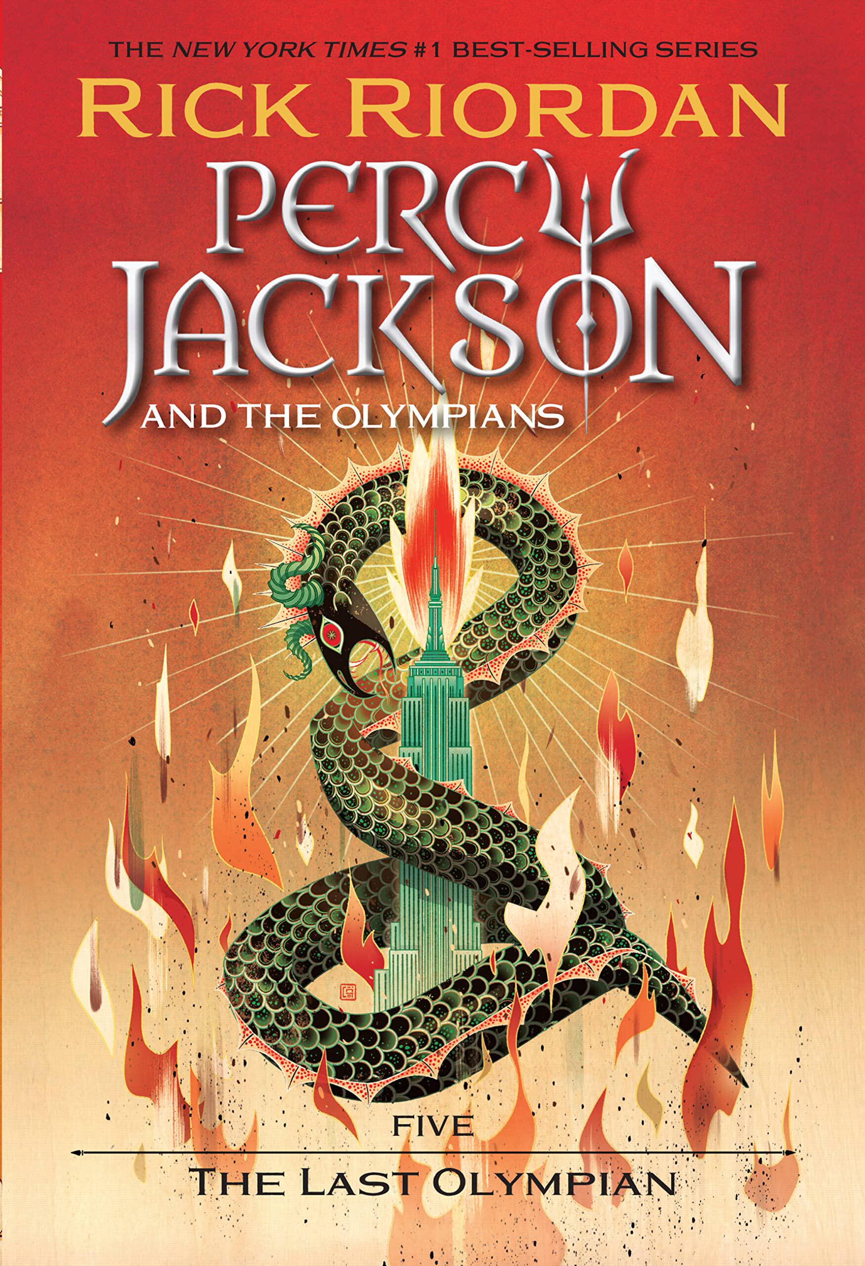最终之神 新版 倪传婧封面 rick riordan 英文原版 percy jackson and