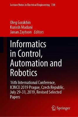 【预订】Informatics in Control, Automation and Robotics