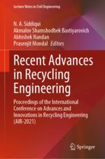【预订】Recent Advances in Recycling Engineering 9789811939303