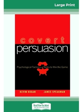 预订 Covert Persuasion (16pt Large Print Edition): 9780369321893