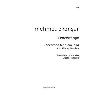 预订 Concertango: Concertino for piano and small orchestra: 9781489527998