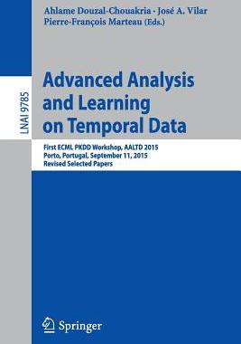 预订 Advanced Analysis and Learning on Temporal Data