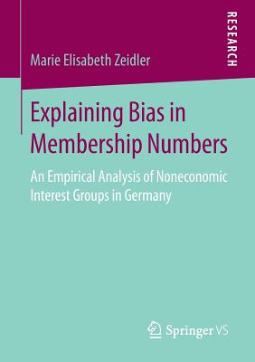 【预订】Explaining Bias in Membership Numbers
