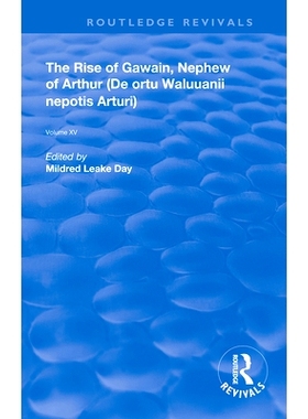 预订 The Rise of Gawain, Nephew of Arthur 加瑟恩的崛起，亚瑟的侄子: 9780367146238